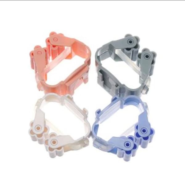 4 stk Moppholder Kostestativ GRÅ grey