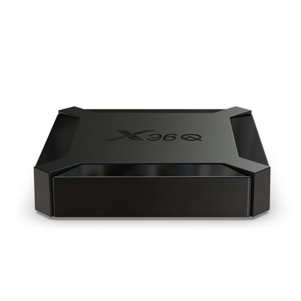 X96Q TV Box Android 10.0 TV-avkodare stöder 4K 3D 1GB 8GB me