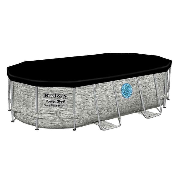 [LCS]Bestway 58425 Oval Frame Poolskydd 427 x 250 x 100 cm