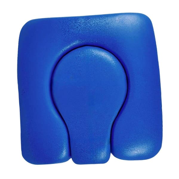 Polstret toalettsete pute, for eldre, bærbar, universell erstatningspute blue
