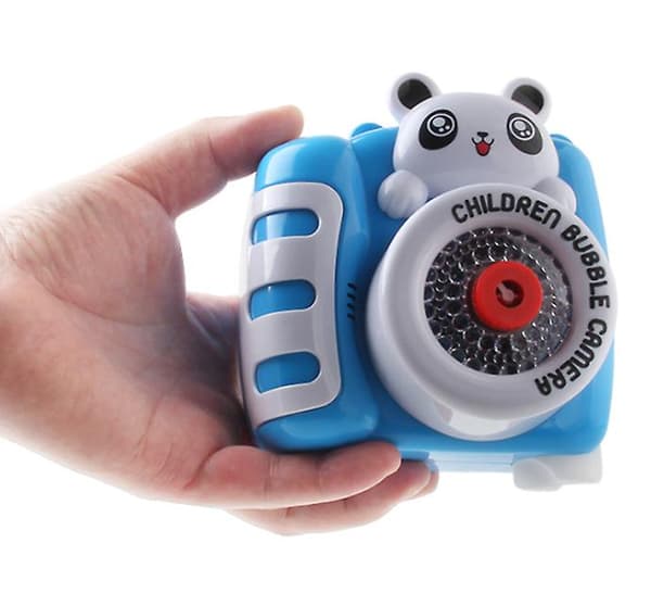 Bubbelkamera, automatisk bubbelmaskin i tecknad form