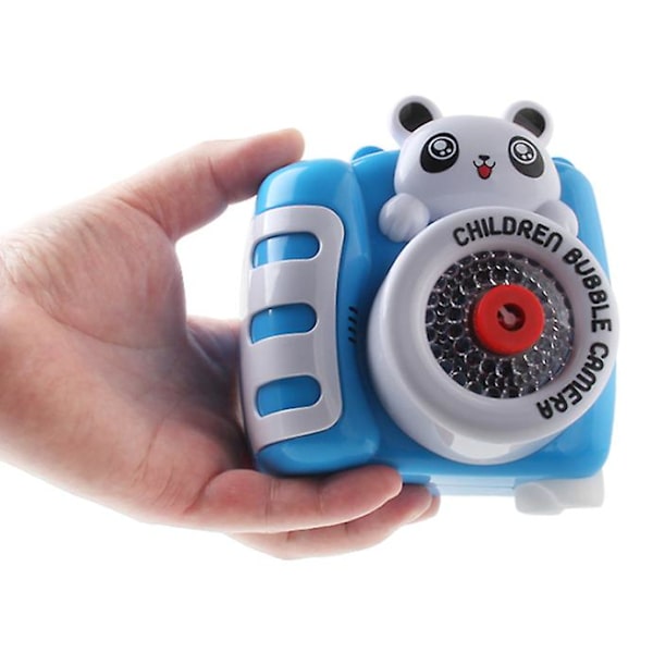 Bubbelkamera, tecknad form automatisk ljus bubbelmaskin
