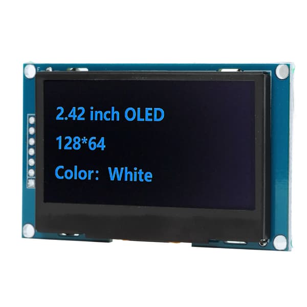 [LCS]2,42-tommer OLED-displaymodul SPI seriel port SSD1309 driver-IC DIY MRA091C blå