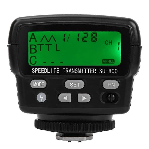 Trådløs TTL Flash Trigger Transmitter kompatibel med Nikon CLS, 35m rækkevidde, 4 kanaler