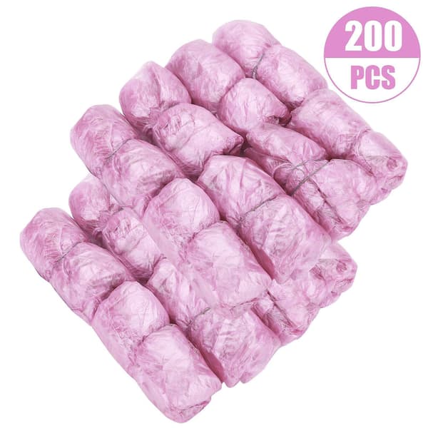 [LCS] Vedenpitävät kengänsuojat Pink 200PCS