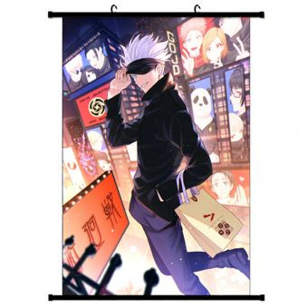 Anime Jujutsu Kaisen Gojo Satoru Vattentät Canvas Poster 60x90