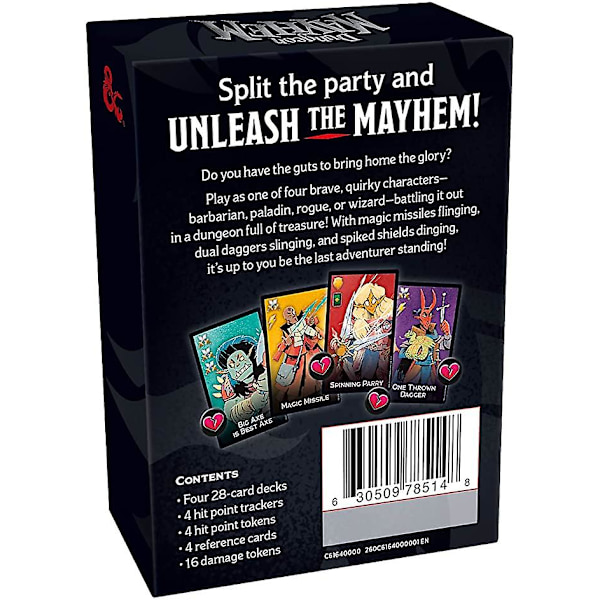 Dungeon Mayhem Dungeons & Dragons Kortspel
