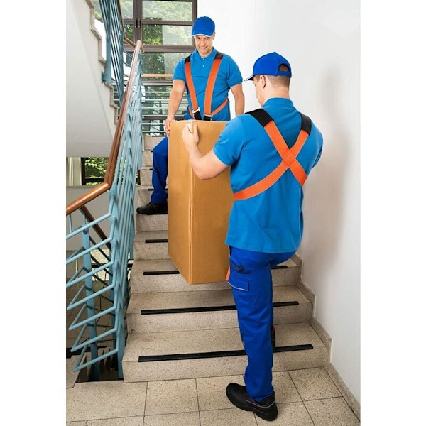 Kantohihnat muuttoon, Kantohihna 2 henkilölle, Kuljetushihna jopa 360 kg, Liukumaton pinnoitettu nostohihna, Matkahihnat, Olkahihna