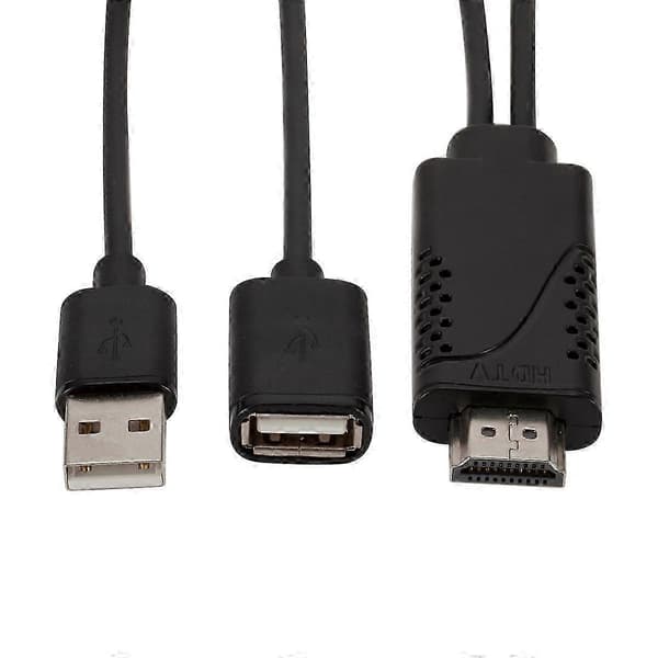1080P USB hun til HDMI han HDTV videoadapterkabel til Android- og iOS-enheder