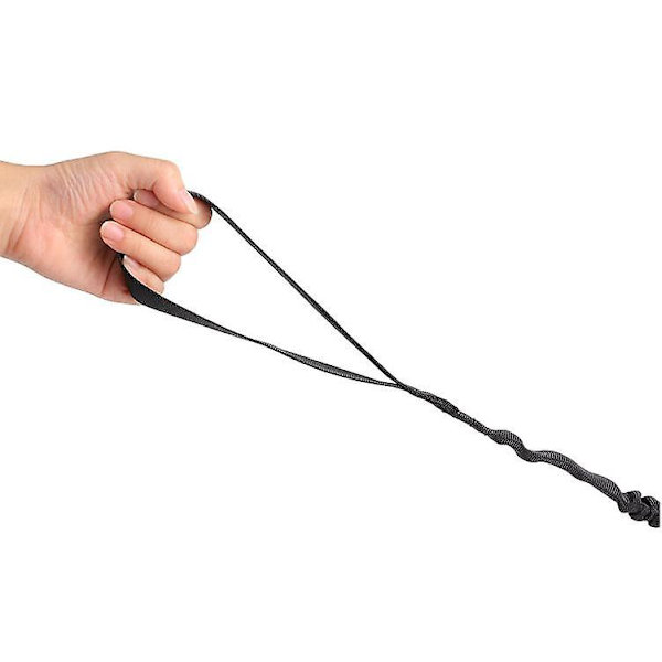 Bungee-koiran talutushihna, 2 kahvaa, kissa, koira, lemmikkitalutushihna, joustavat hihnat, köysi, taktinen koiran koulutustalutin (musta)