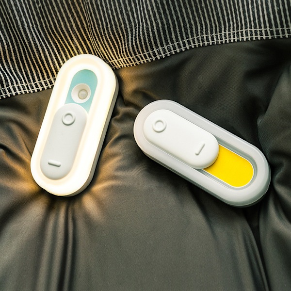 Gul) 0.5W Intelligent Mänsklig Kropp LED Induktionslampa USB Re,ZQKLA
