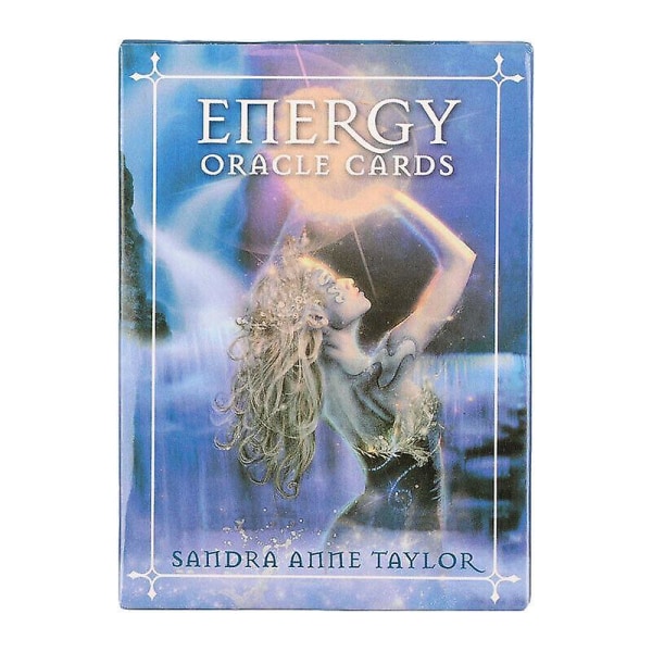 (Energy Oracle Cards) Tarotkortlek Kort Framtida Spådom Brädspel Kortlek Spel utan Guide