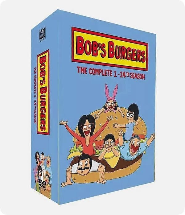 [LCS]Bob's Burgers: Koko sarja kaudet 1-14 (DVD) 39-levyä