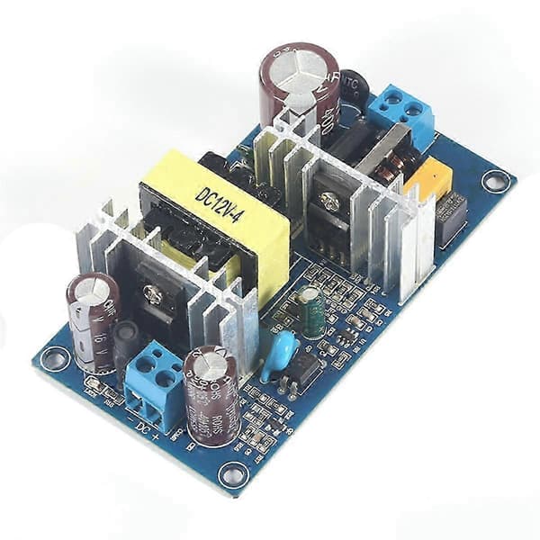 12V 4A svitsjende strømforsyningsmodul 100W bart kort AC85-265V strømforsyningskort