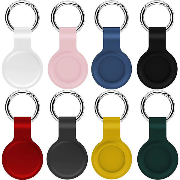 Metallinen avaimenperäsuojakotelo Apple AirTag -paikantimelle Black