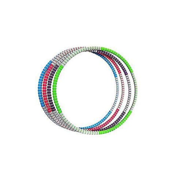 Viktad Hula Hoop Viktminskning Träning Rostfri Hula Hoop purple gray