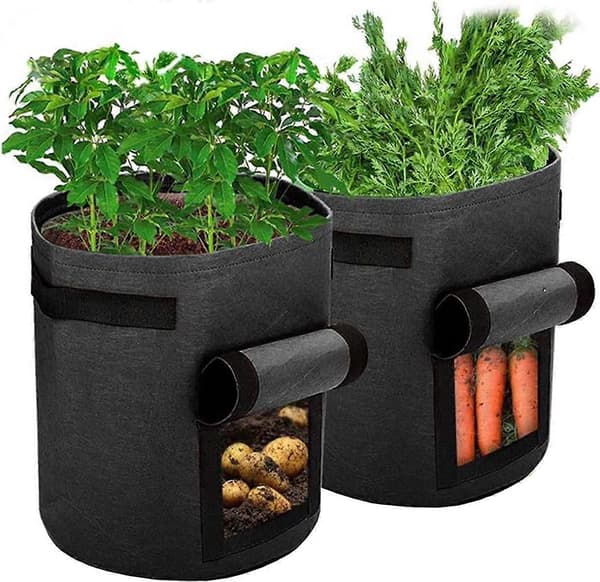 2-pack 10 Gallon Växtodlingspåse Fönsterskydd