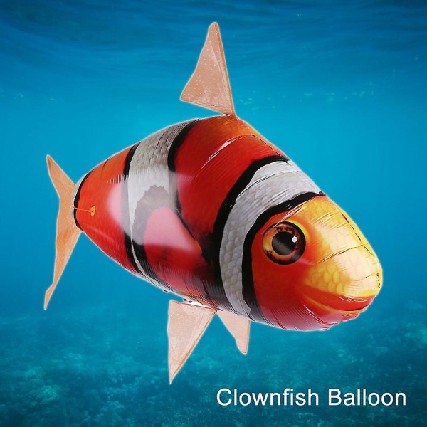 Fjärrkontroll Rc Uppblåsbar Ballong Luftsimmare Flygande Nemo Clo