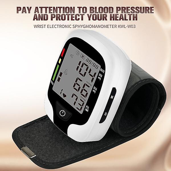 Bärbar blodtrycksmätare för handleden