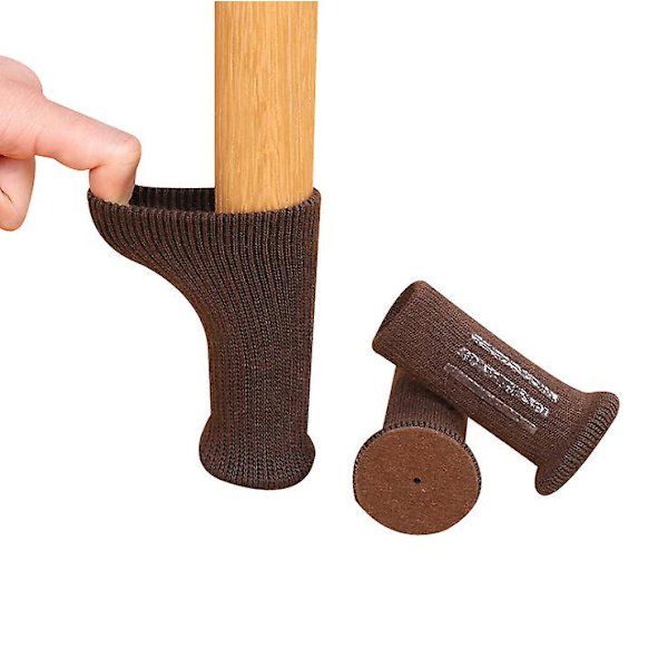 4 st 16 st Stolsbensstrumpor Hög Elastisk Möbelstrumpor Halkfria Möbelskydd 16pcs