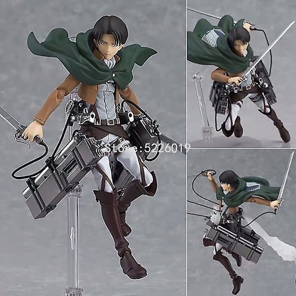 15 cm Attack On Titan Anime Figur 213# Levi Ackerman Figurine Leksaker| Actionfigurer