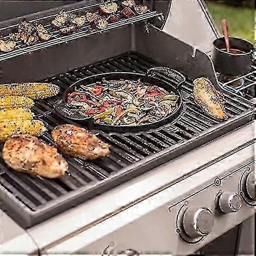 Rund 30 cm stekhäll för Weber BBQ gjutjärnsgrillbyte