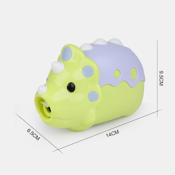 Automatisk Bubbelmaskin Pistol Färgglad Sommar Rolig Magisk Bubbelblåsmaskin Med Musik Mini
