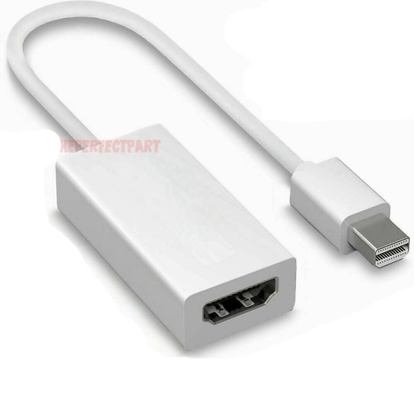 För Macbook Pro Air Mac Mini Display Port Dp Thunderbolt till HDMI-adapterkabel