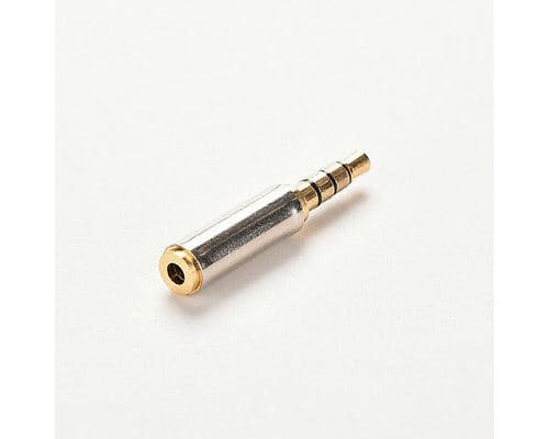 [LCS] 3,5 mm han til 2,5 mm hun stereo mikrofon lydkonverteradapter J