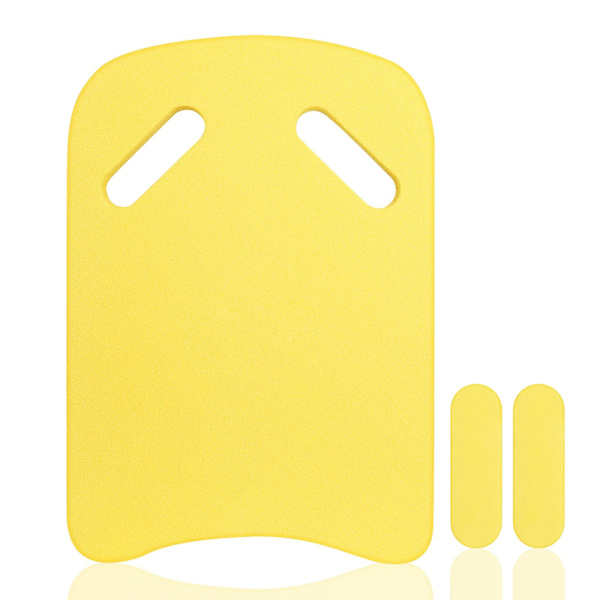 Svømme Kickboard Skum Ryg Flydebræt Med Spænde Bælte Vandtræningshjælp Til Børn Svømning Yellow U-shaped Floating Plate