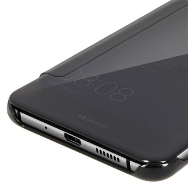 Huawei P10 Lite Kotelo Folio Kansi Läpikuultava Käännettävä Peili