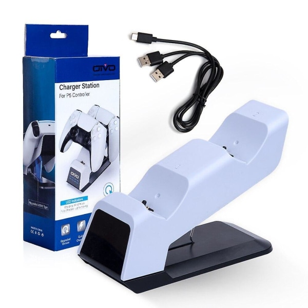 Tillbehör laddning för Sony PS5 Playstation PS 5 handkontroll stativ kontrollhållare gamepad stöd fjärrkontroll