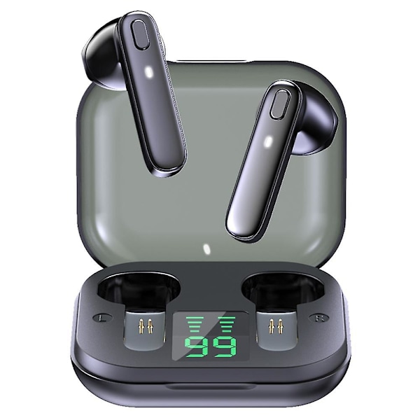 Øretelefon Bluetooth-kompatibelt trådløst headset dyb bas ørepropper