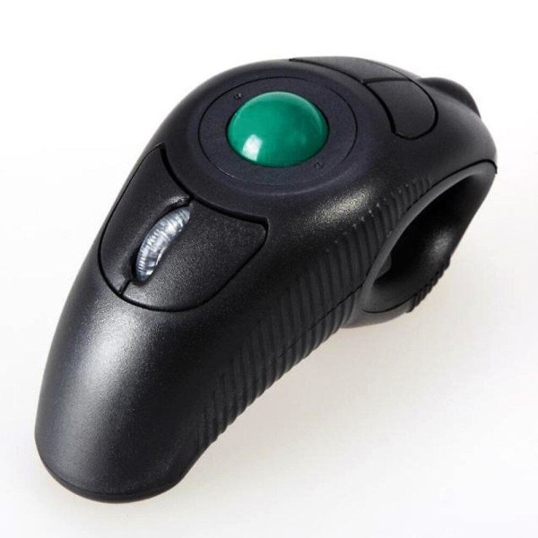 2,4G trådlös Air Mouse Handhållen Trackball-mus USB port Tumstyrd Handhållen Trackball-mus