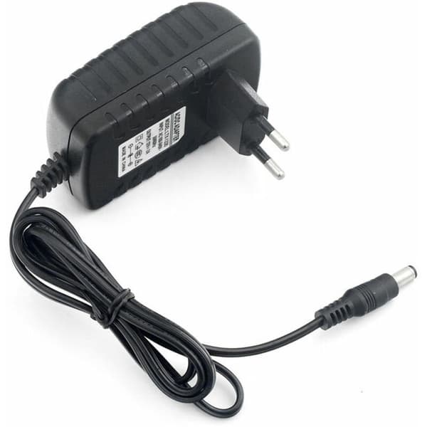 [LCS] Adapter, transformer - strømforsyning EU-stik 12V, maks. 2A - egnet til LED-strips