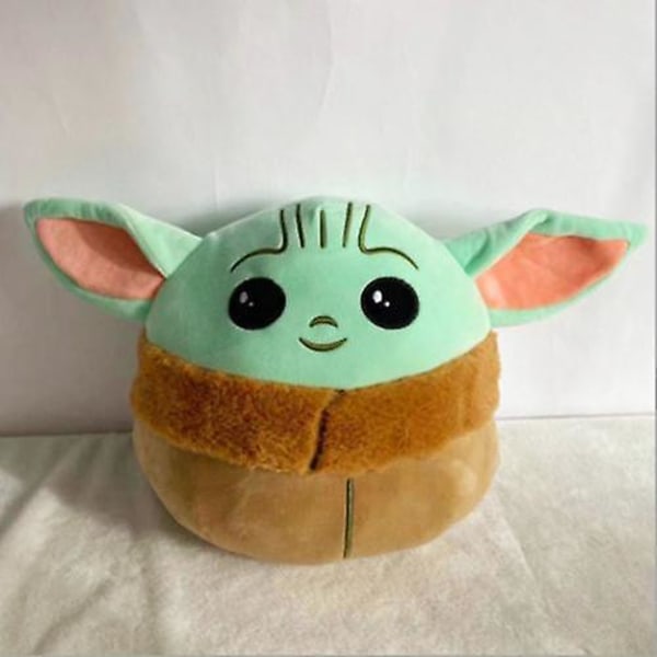 Baby Yoda Plyschleksak Den söta fyllda dockan Julklapp för barn 13CM