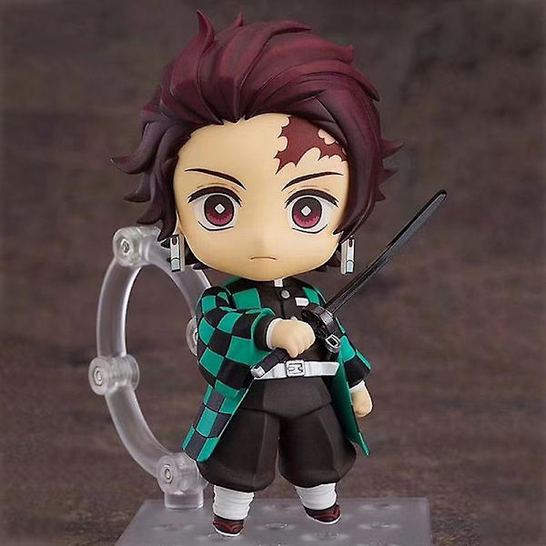Demon Slayer Q Version Nendoroid Pvc Anime Figur Tecknad Spelfigur Modell Staty Leksak Q1193