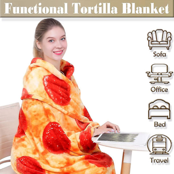 Gemdeck Burritos Teppe, Dobbeltsidig Gigantisk Tortilla Teppe 1.8*1.8m