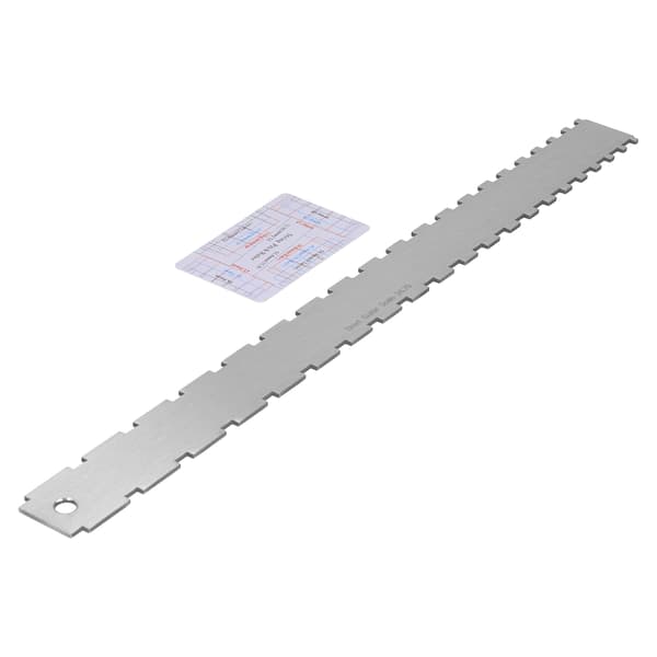 [LCS] Guitar String Action Gauge Neck Notched Chord Height and Spacing Ruler Measuring Tool