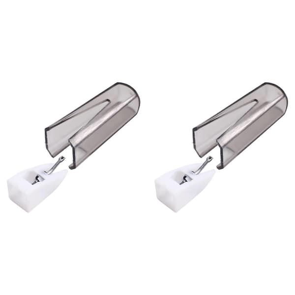 2X for Ortofon Cartridge Replacement Stylus Generation High Wind Concorde OM Super OM Aircraft Needle Stylus White
