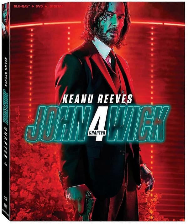 [LCS]John Wick 4 Blu-ray DVD Digital Copy USA Import Region A