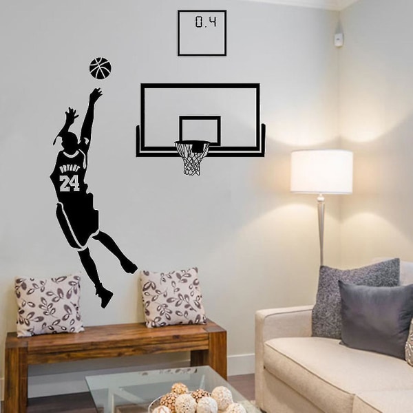 Kobe Bryant Lore Vægklistermærker Hjem Dekorative Mærkater 87x120cm