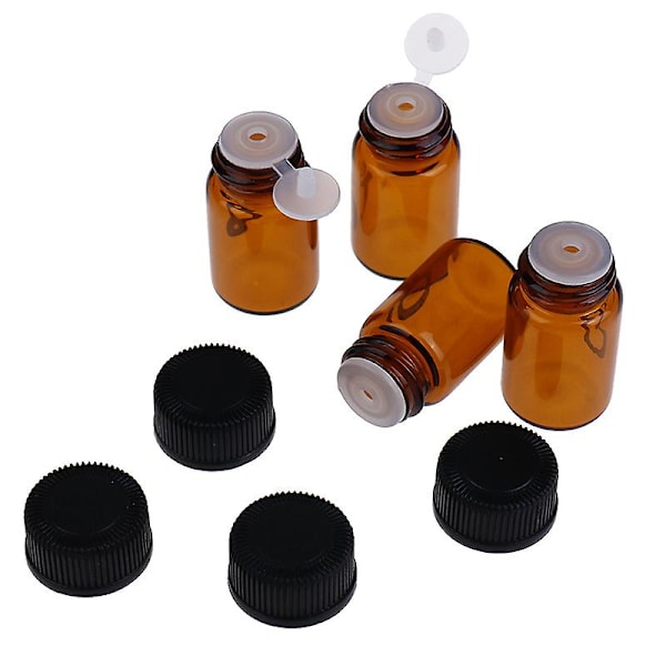 10 stk./lot Tom 2 ml Mini Amber Glassflaske A