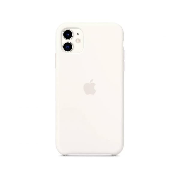 [LCS] Silikonfodral kompatibelt med iPhone 11 White