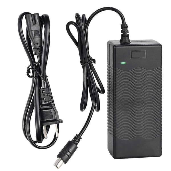 [LCS]42V 1.5A Scooterlader Batterilader Strømadaptere Brukes til M365 Elektrisk Sparkesykkel US Plugg Black