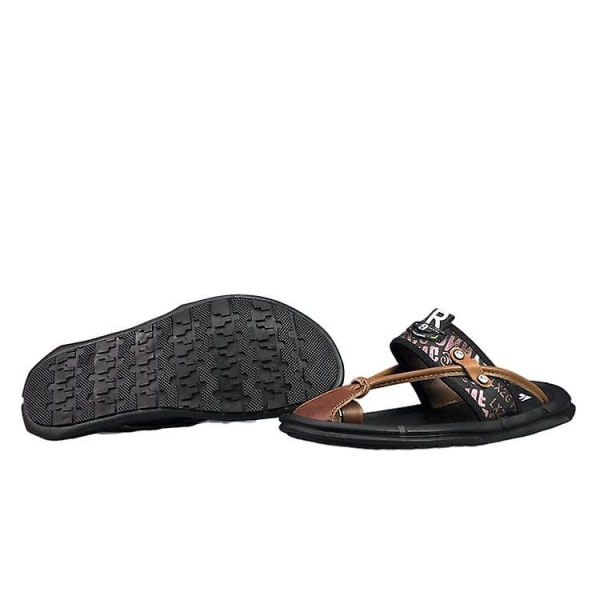 Casual flip flops för män Halkfria Andas matchande sandaler 43