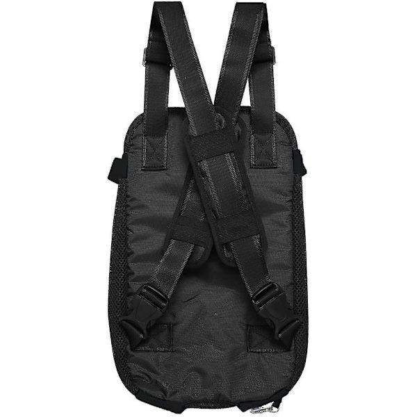 Handsfree Justerbar Ryggsäck Resväska För Husdjur Raser Utomhus Mesh*Black