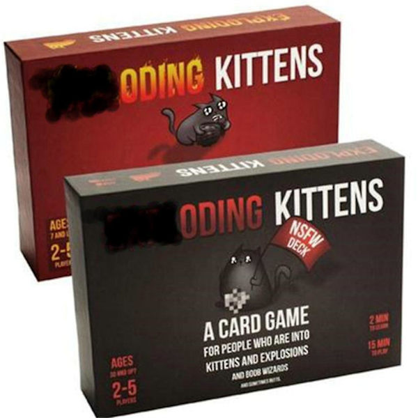 Exploding Kittens Ett ryskt roulette-kortspel Style2