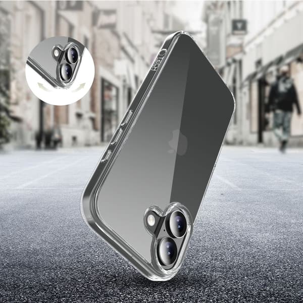 [LCS]Tech-Protect iPhone 17 Cover FlexAir Hybrid Transparent 60