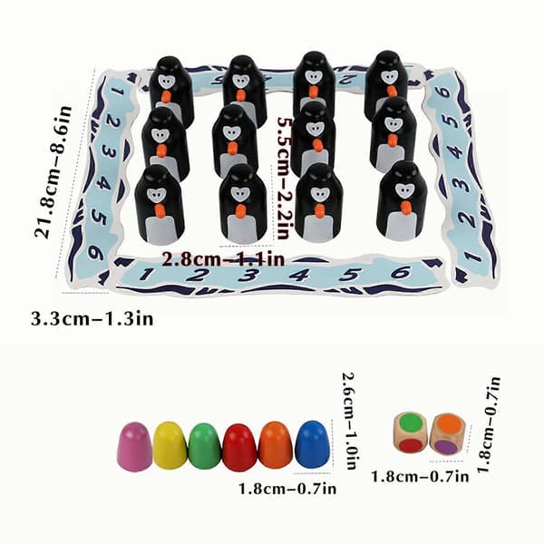 Träpingvin minnesspel - Tidig utbildning (Leksakslekset) Multicolor